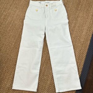 J Crew Slim wide leg pants